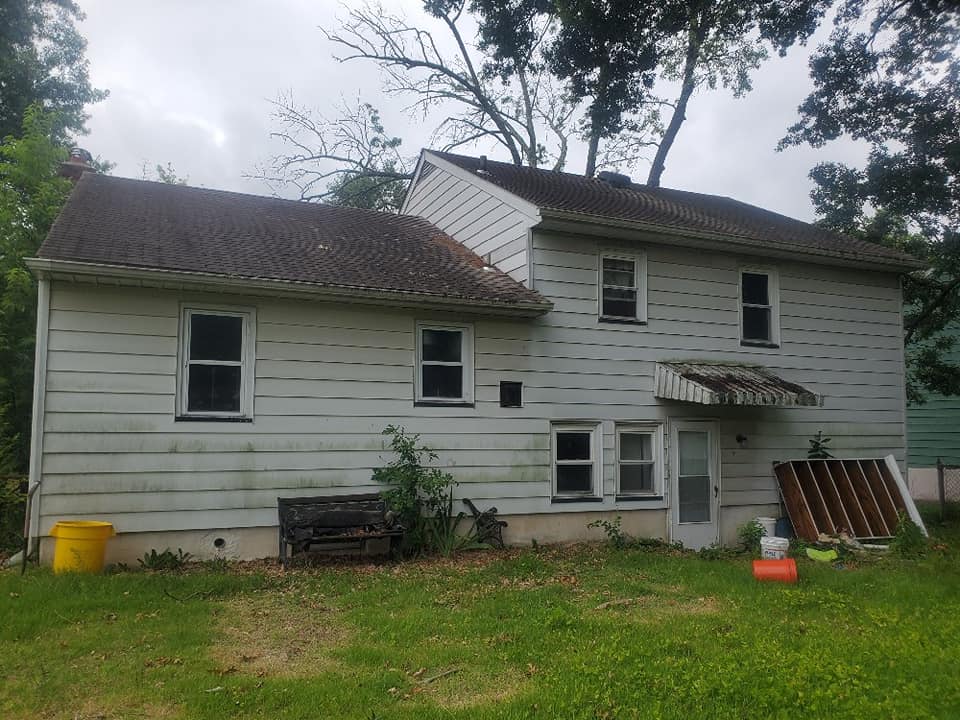 Roof Cleaning Before