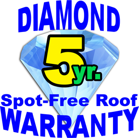 Diamond Roof Cleaning Warranty