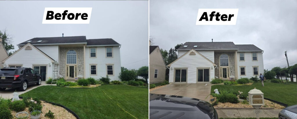 Cherry Hill NJ black streak roof cleaning